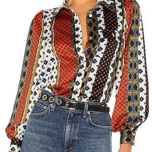 House of harlow X revolve glenn blouse